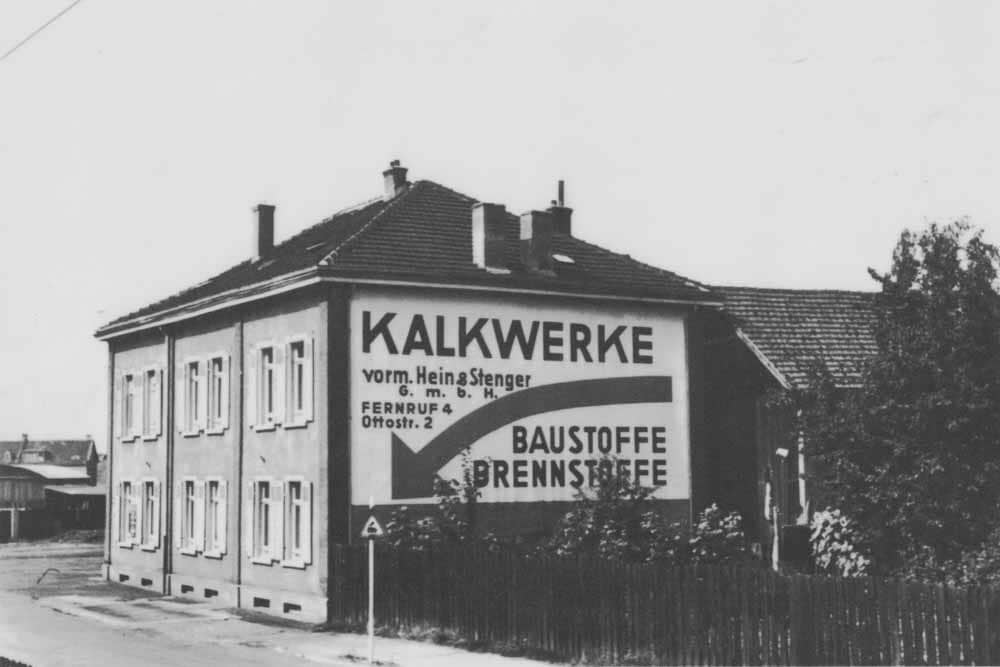 Kalkwerke - Aschaffenburg - Baustoffhandel - Geschichte - 1864-1870
