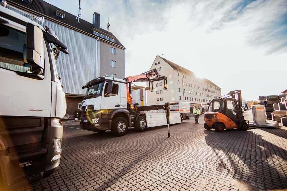Kalkwerke - Aschaffenburg - Baustoffhandel - Logistik - Transporte